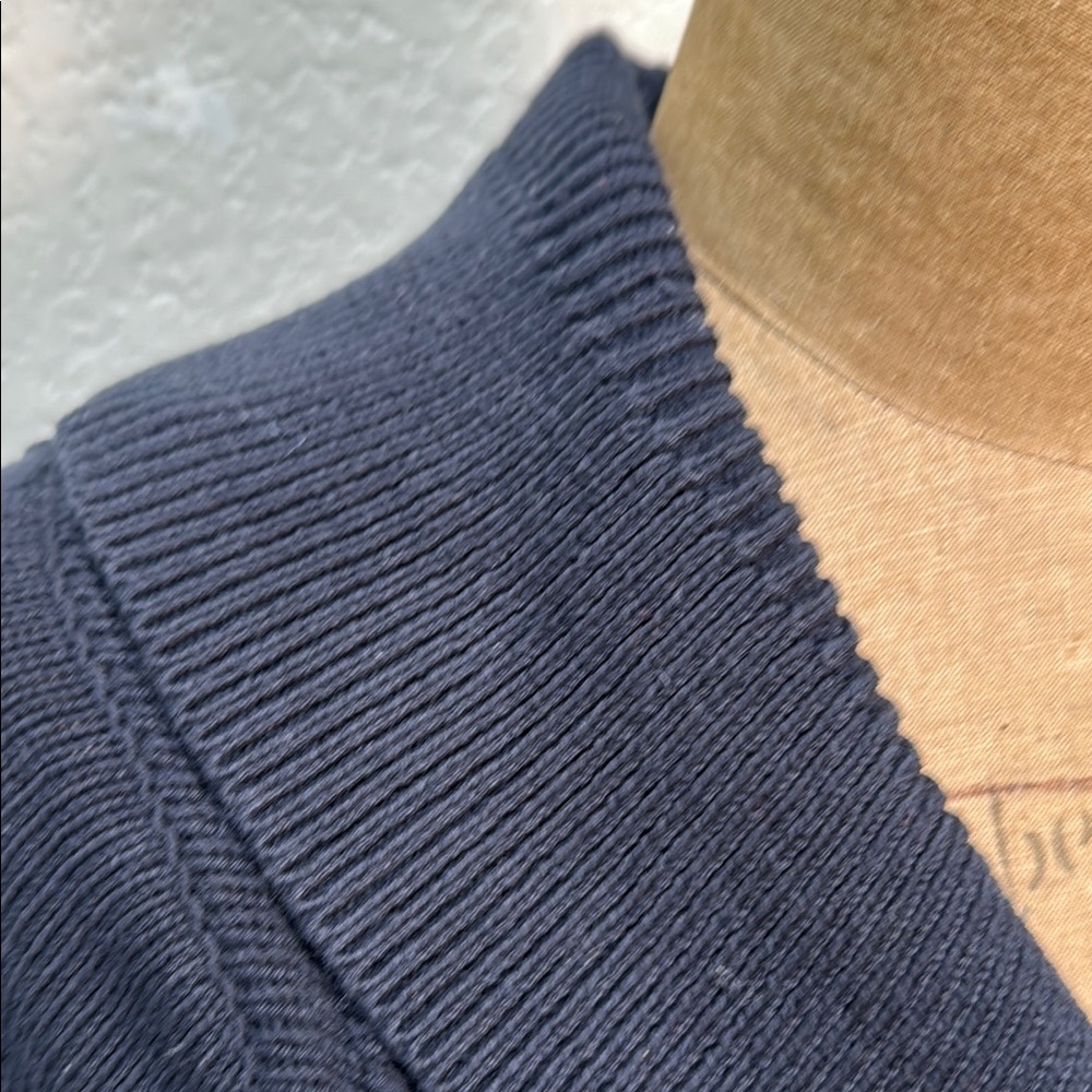Audrey & Grace Black Women's XL Open Front Knitted Sweater Cardigan - Picture 4 of 10